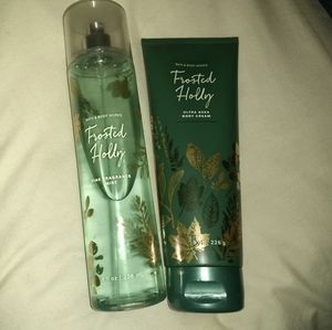 Frosted holly bath and body works
